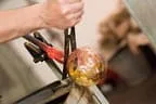 Glasblasen bei Kisslinger in Rattenberg 14.11.14 Bild 4